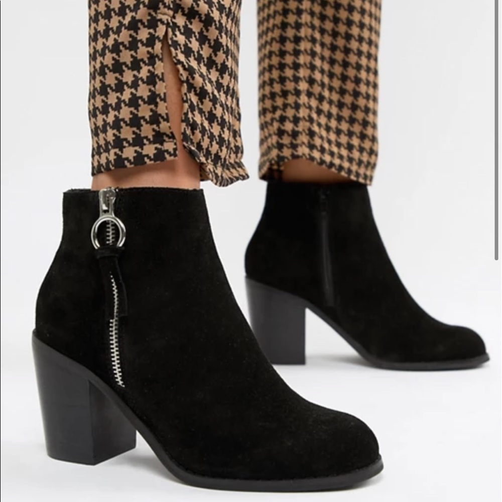 ASOS suede ankle boots